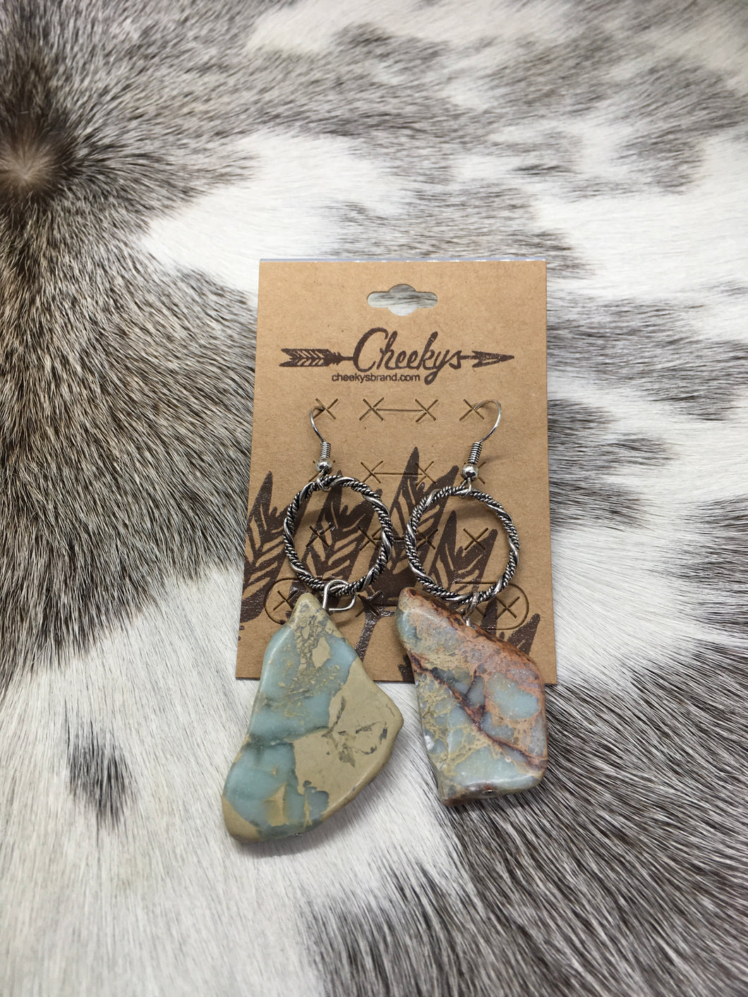 Calamity Jane Natural Stone Earrings