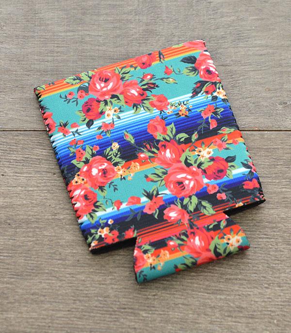 Serape Rose Koozie