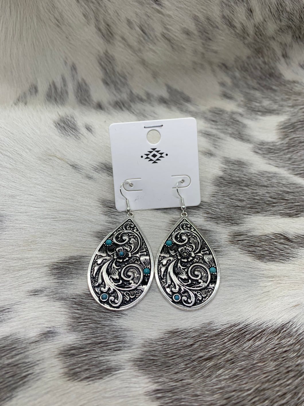 Turquoise/silver