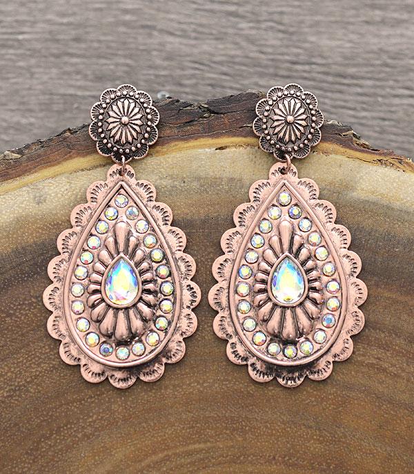 Copper Tear drop